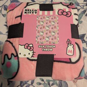 Hello Kitty Easter Throw NWT